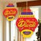 10ct Paper Happy Diwali Hanging , Diwali Decoration, Diwali Decor, Diwali Decorations, Diwali Party, Deepawali Hanging, Diwali Garland